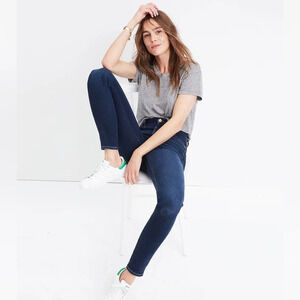 Madewell 10” high rise skinny jeans